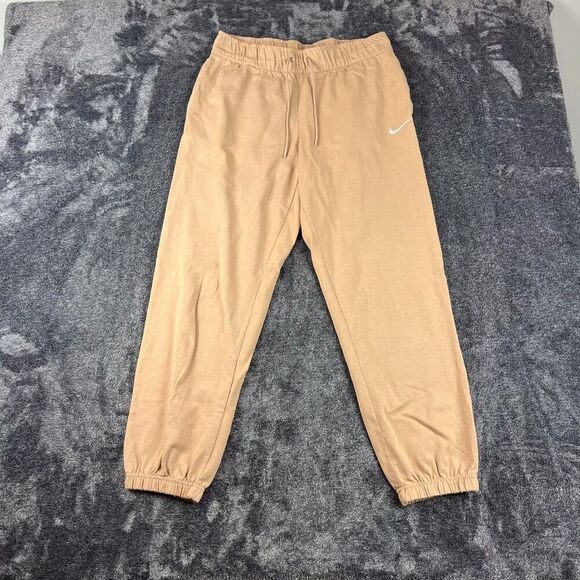 Nike Sportswear Club Joggers Drawstring Men's M Beige Athleisure DM6419-200 - Picture 1 of 12